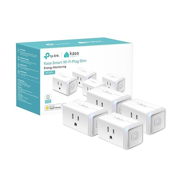 Kasa Smart Plug Mini EP25P4 four-pack