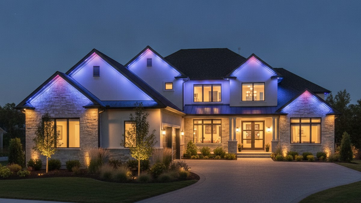 Best Permanent Outdoor Lights 2026: Year-Round Eave Lighting