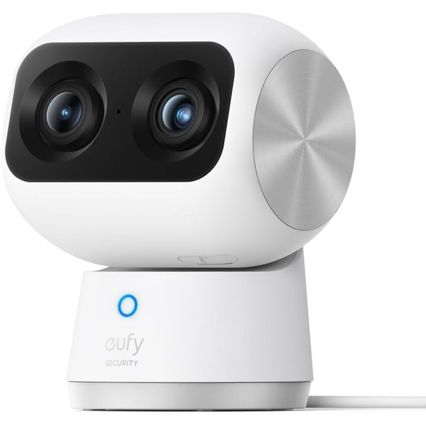 eufy Security Indoor Cam S350 dual lens 4K pan and tilt camera