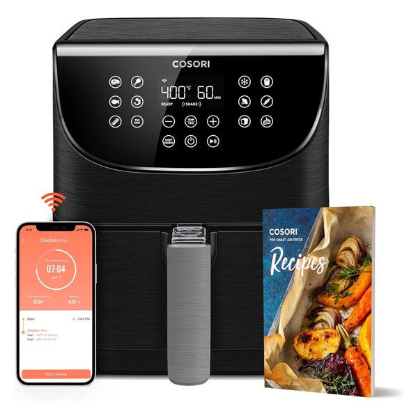 COSORI Pro Smart 5.8-quart air fryer with WiFi