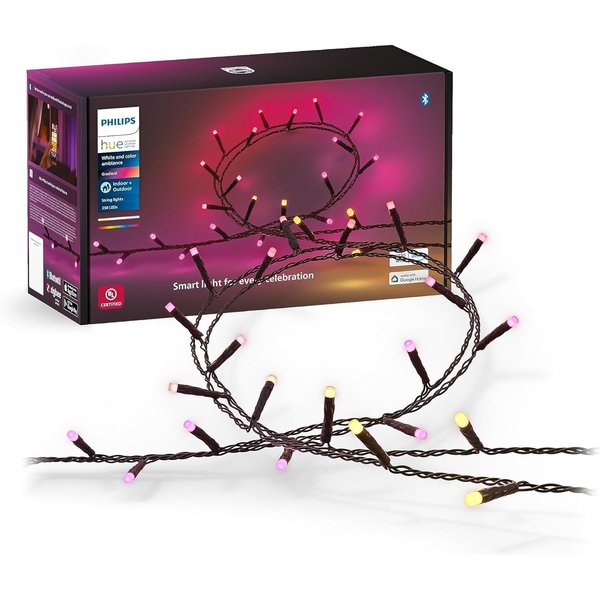 Philips Hue Festavia 65 foot smart string lights with 250 mini LEDs
