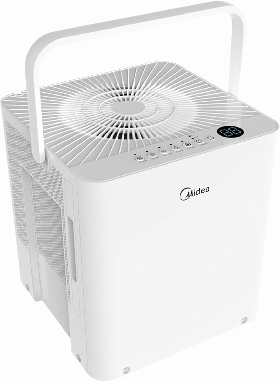 Midea Cube 50 Pint Smart Dehumidifier with Built-in Pump