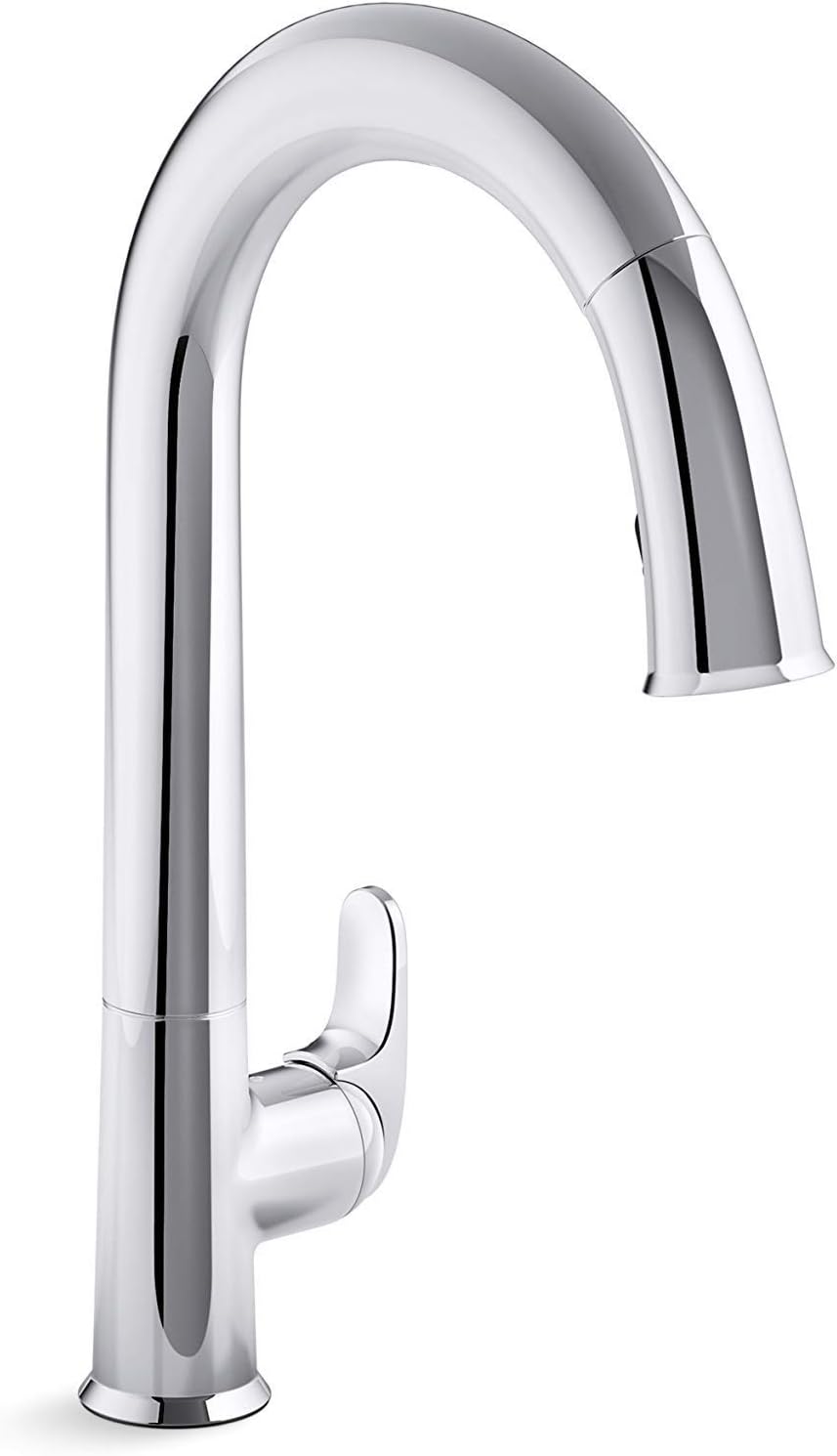 KOHLER Sensate Smart Kitchen Faucet 72218-WB-CP in Polished Chrome