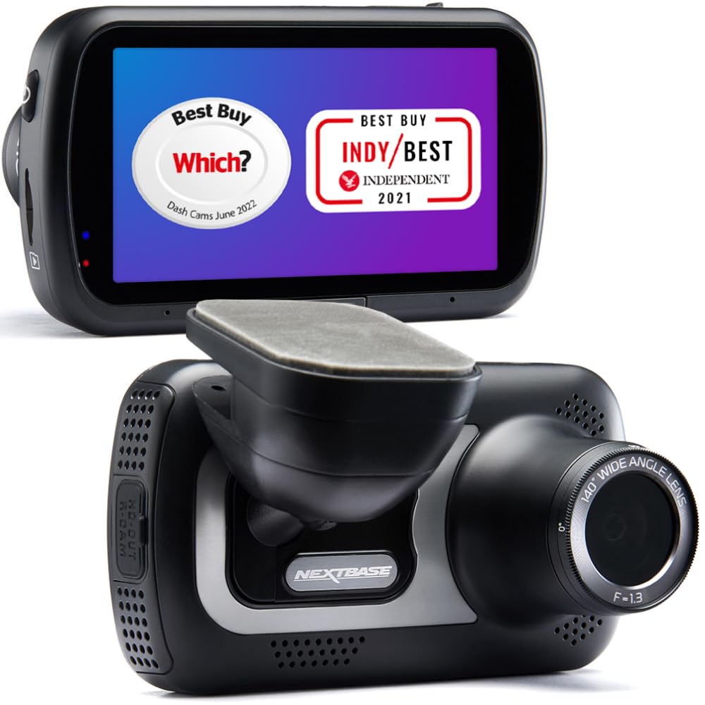 Nextbase 522GW 1440p Wi-Fi dash cam with Alexa