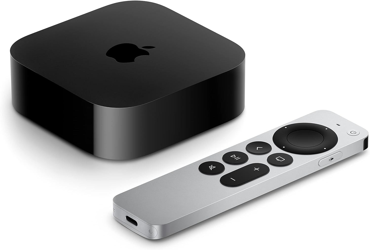 Apple TV 4K 2022 third generation streaming box with Siri Remote, doubles as a HomeKit hub and Thread border router
