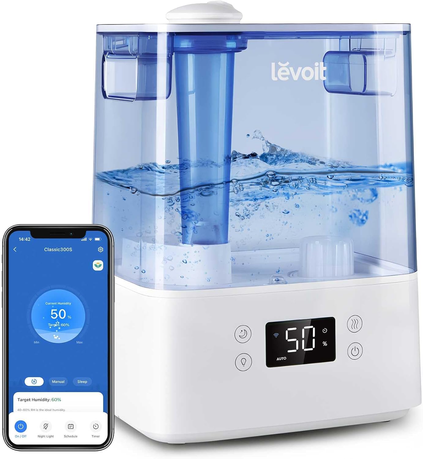 LEVOIT Classic300S Smart Ultrasonic 6L Humidifier
