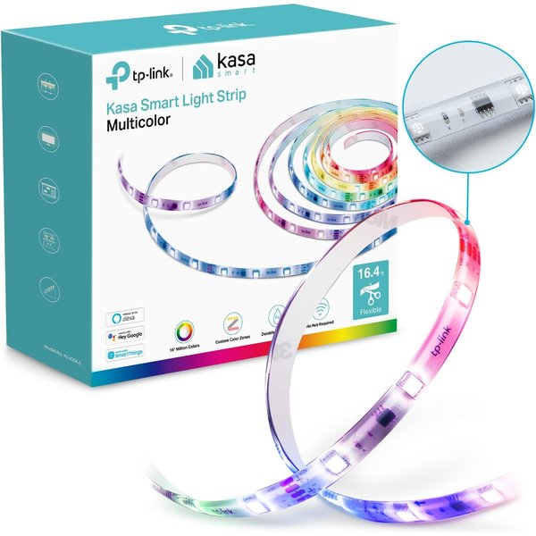 Kasa Smart RGBIC LED strip light with 50 color zones