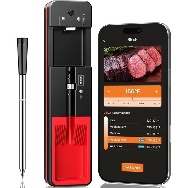 AYMDKI 2026 smart wireless meat thermometer