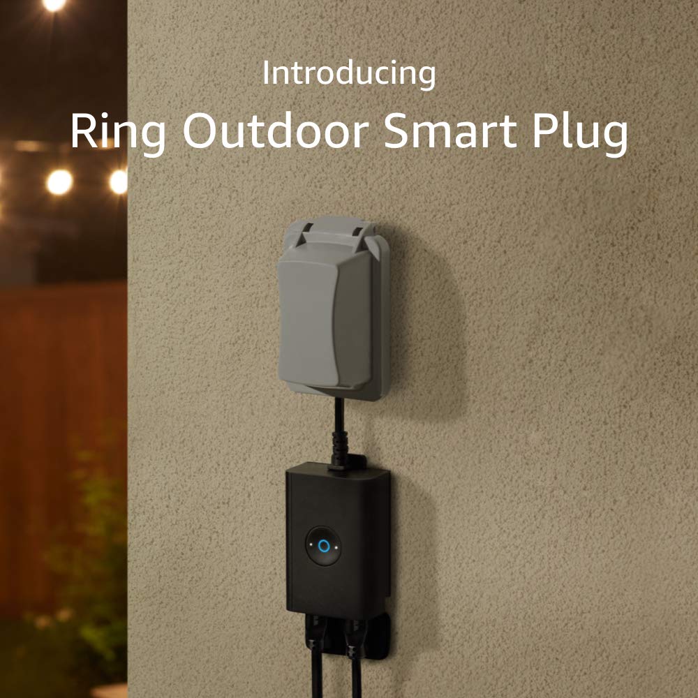 Ring Outdoor Smart Plug weatherproof with Alexa integration