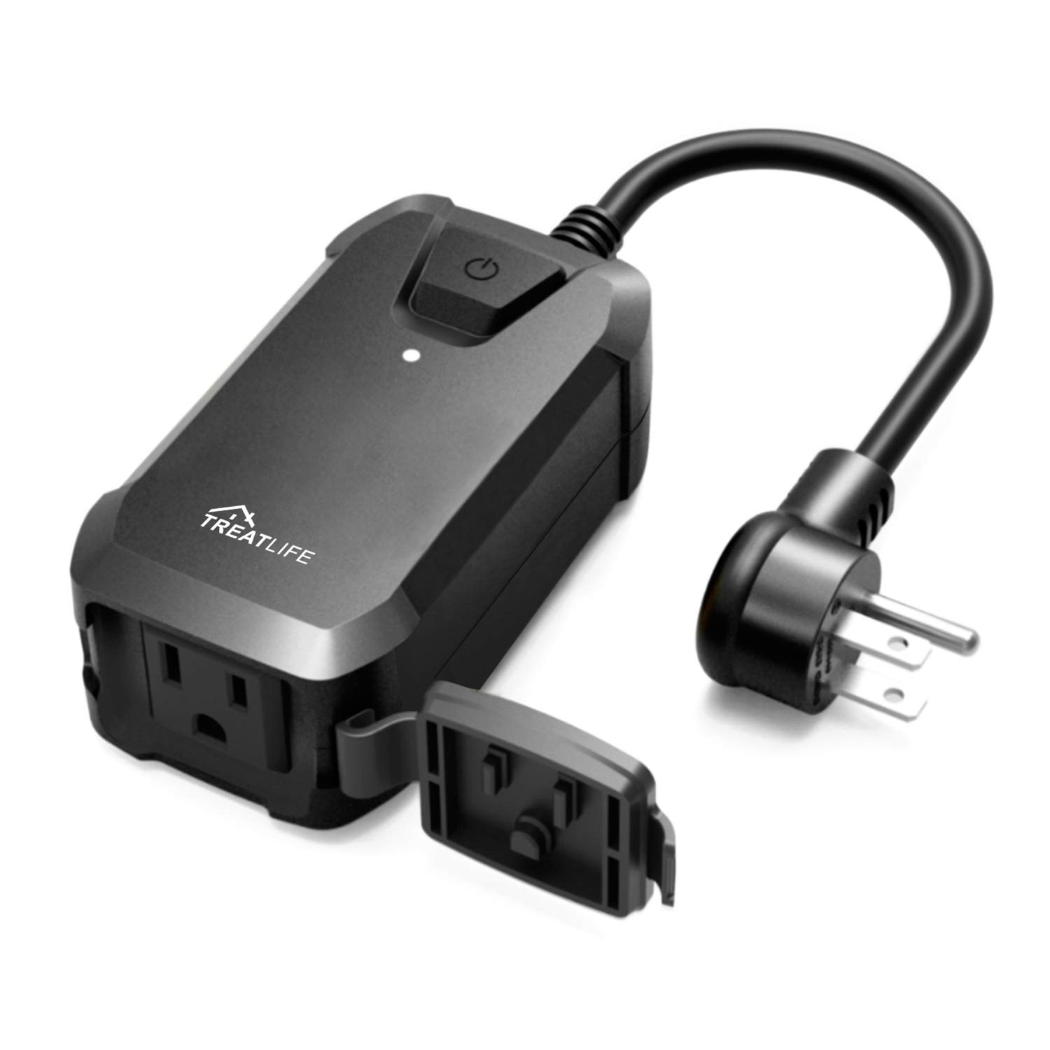 Treatlife Outdoor Smart Plug dual outlet weatherproof