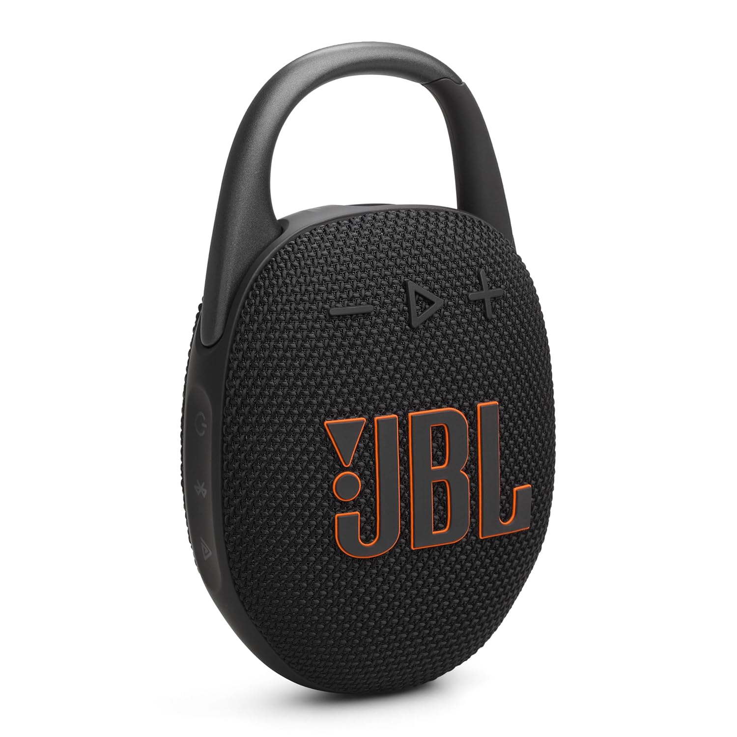 JBL Clip 5 ultra-portable Bluetooth speaker with integrated carabiner