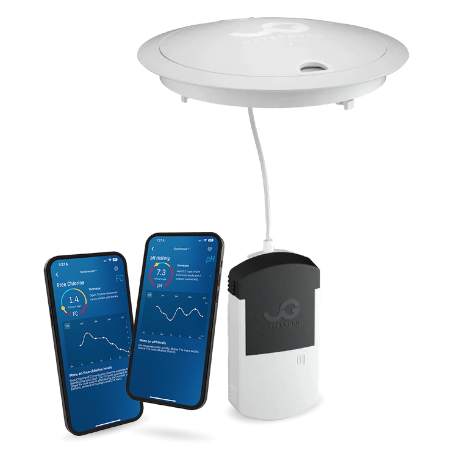 WaterGuru SENSE S2E-PS smart pool and hot tub monitor