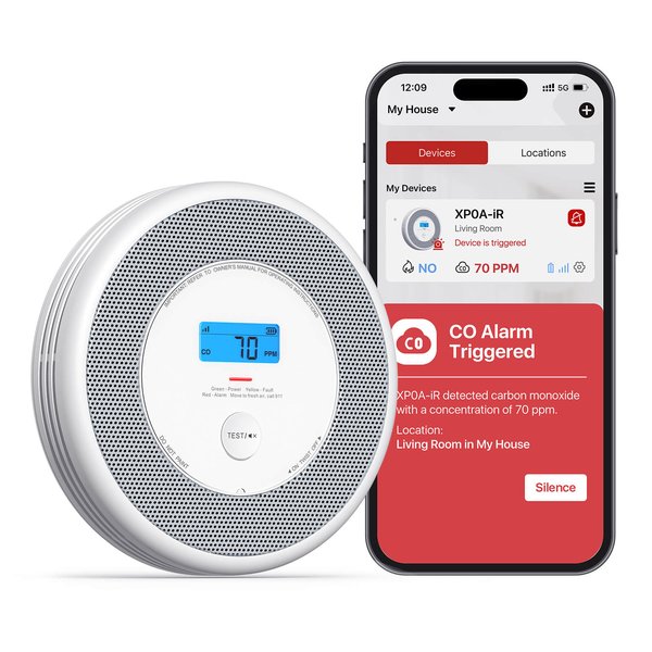 X-Sense XP0A-iR Smart Wi-Fi Smoke and CO Detector
