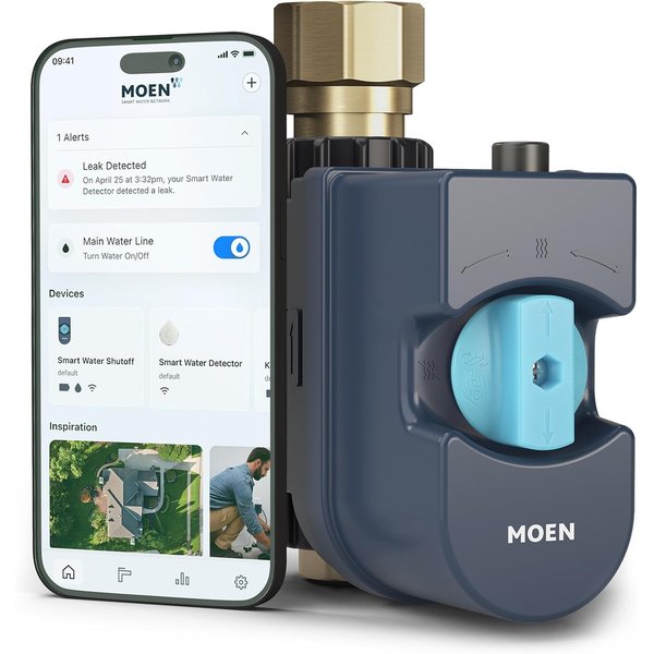 Moen Flo Smart Water Monitor and Automatic Shutoff