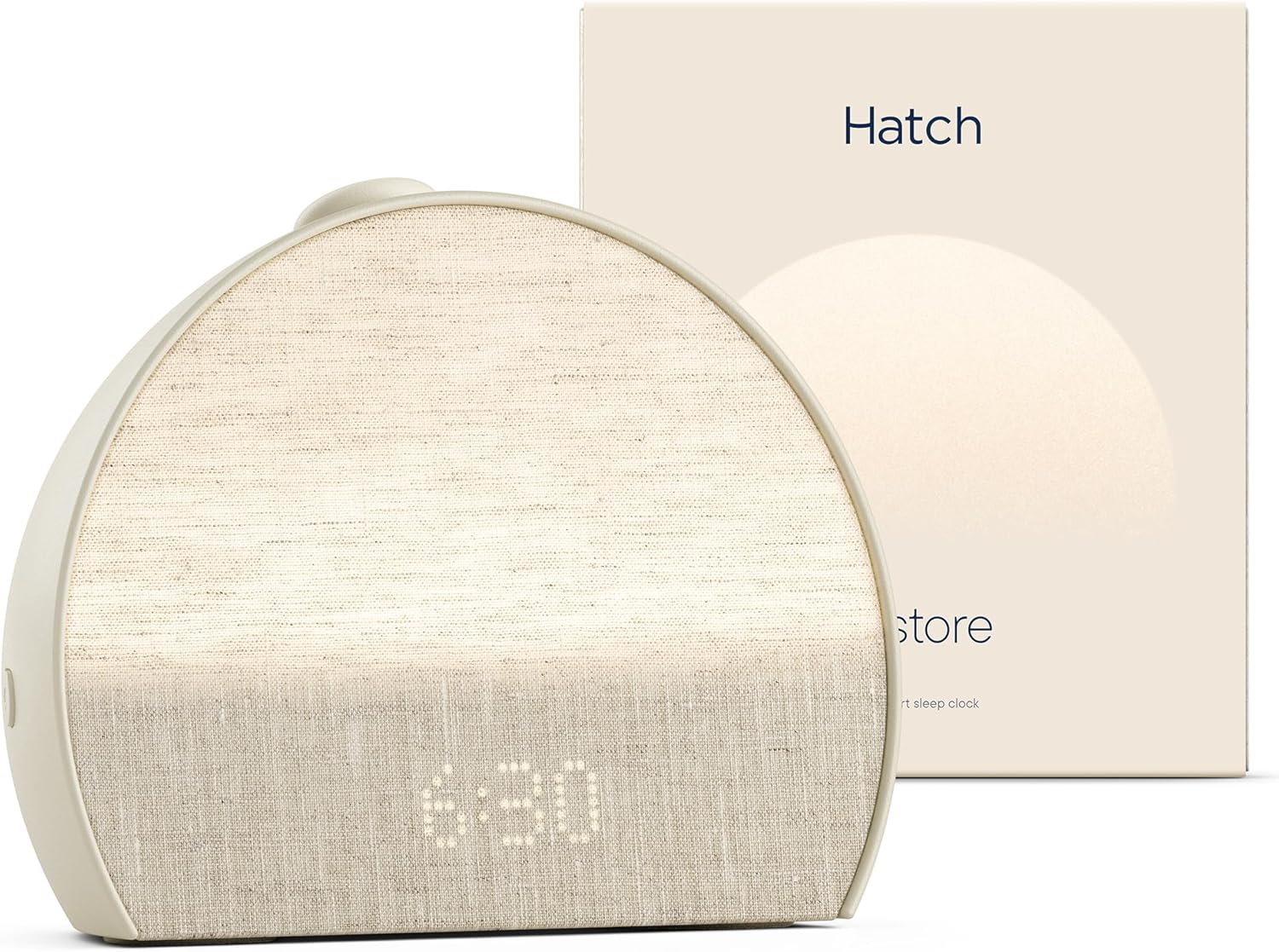 Hatch Restore 3 sunrise alarm clock and sound machine in putty color
