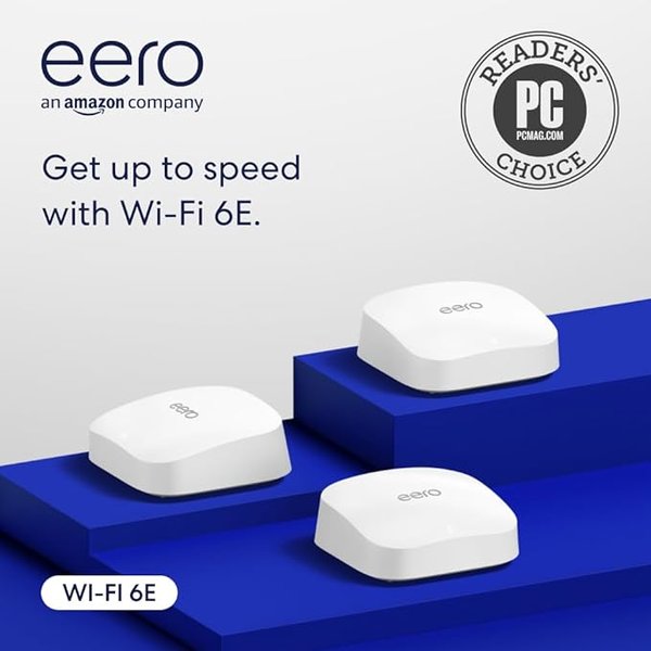 Amazon eero Pro 6E Mesh WiFi System
