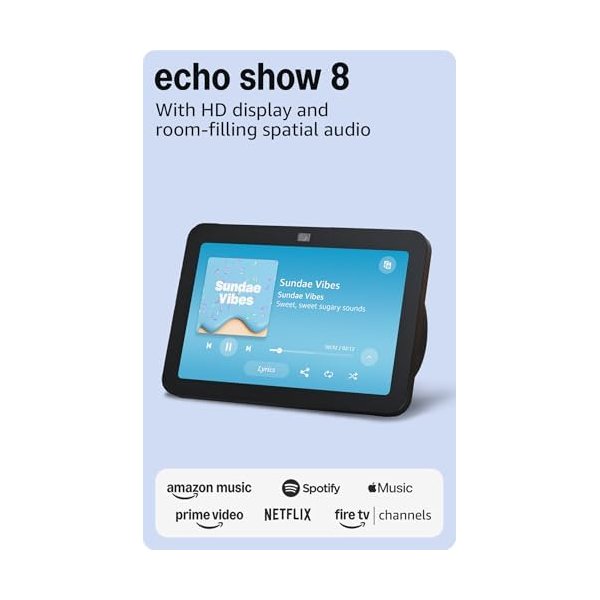 Amazon Echo Show 8 smart display with Alexa
