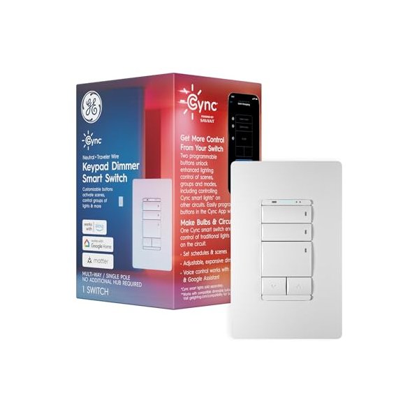 GE CYNC Smart Dimmer